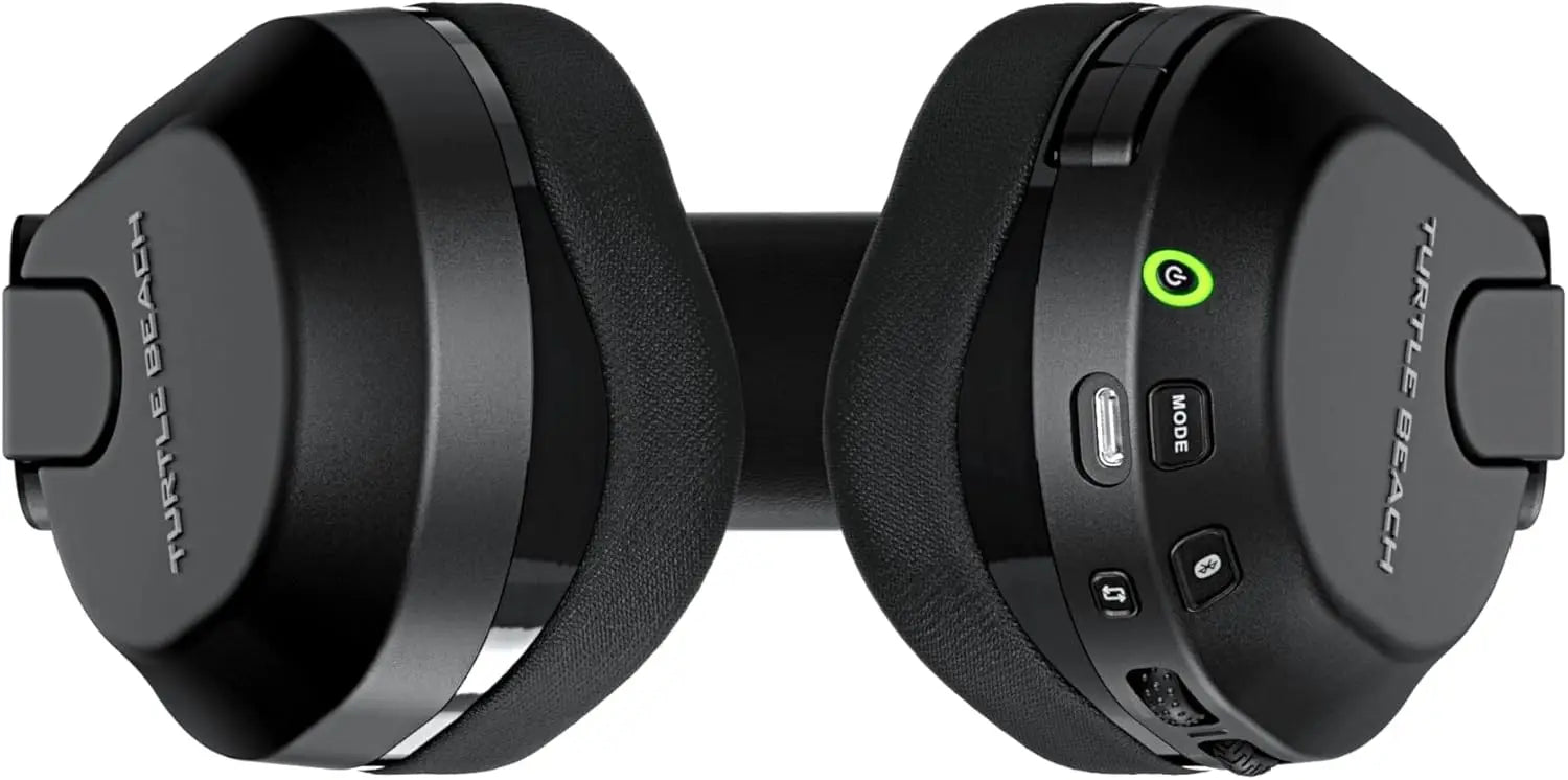 Wireless Gaming Headset for Xbox, PC, PS5, PS4 & Mobile - Bluetooth, 80-Hr Battery, Noise-Cancelling Mic - Black