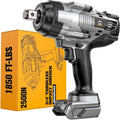 3/4 Inch Cordless Impact Wrench 1850ft-lbs Brushless Motor High Torque Heavy Duty Automotive Tool