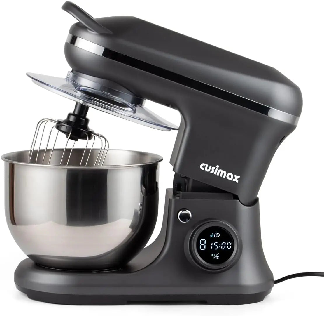 Digital Stand Mixer with Timer, 8 Speeds, 5-Quart Capacity, Tilt-Head Design for Easy Baking