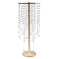 10Pcs Crystal Table Centerpieces Silver/Gold Metal Acrylic Flower Stand Wedding Party Centerpieces Home Decor
