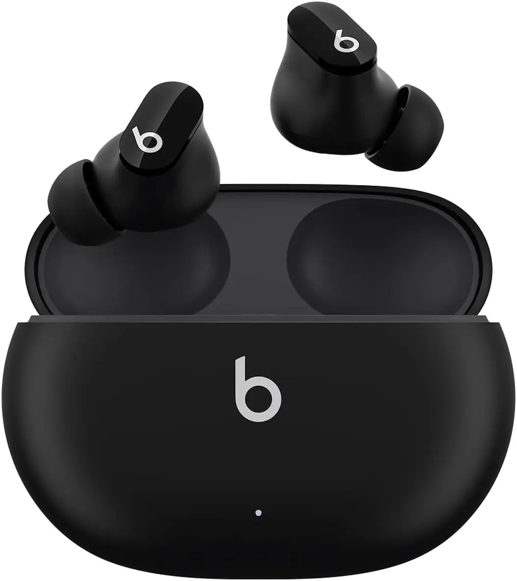 True Wireless Noise Cancelling Earbuds with IPX4 Rating, Sweat Resistant, Compatible with Apple & Android - Black