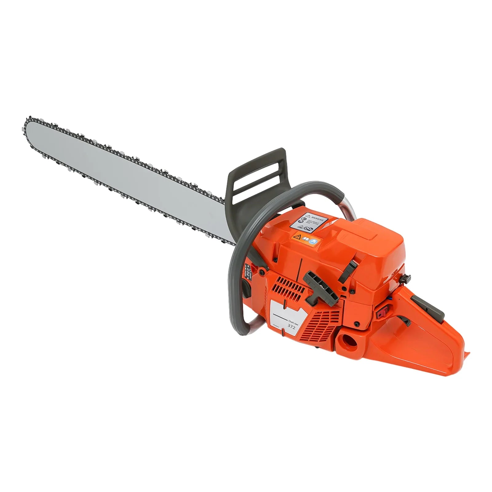 28inch Quick Start Gas Powered Chainsaw| 2-Stroke 71cc Air-cooled Handheld Cordless Petrol Chain Saw