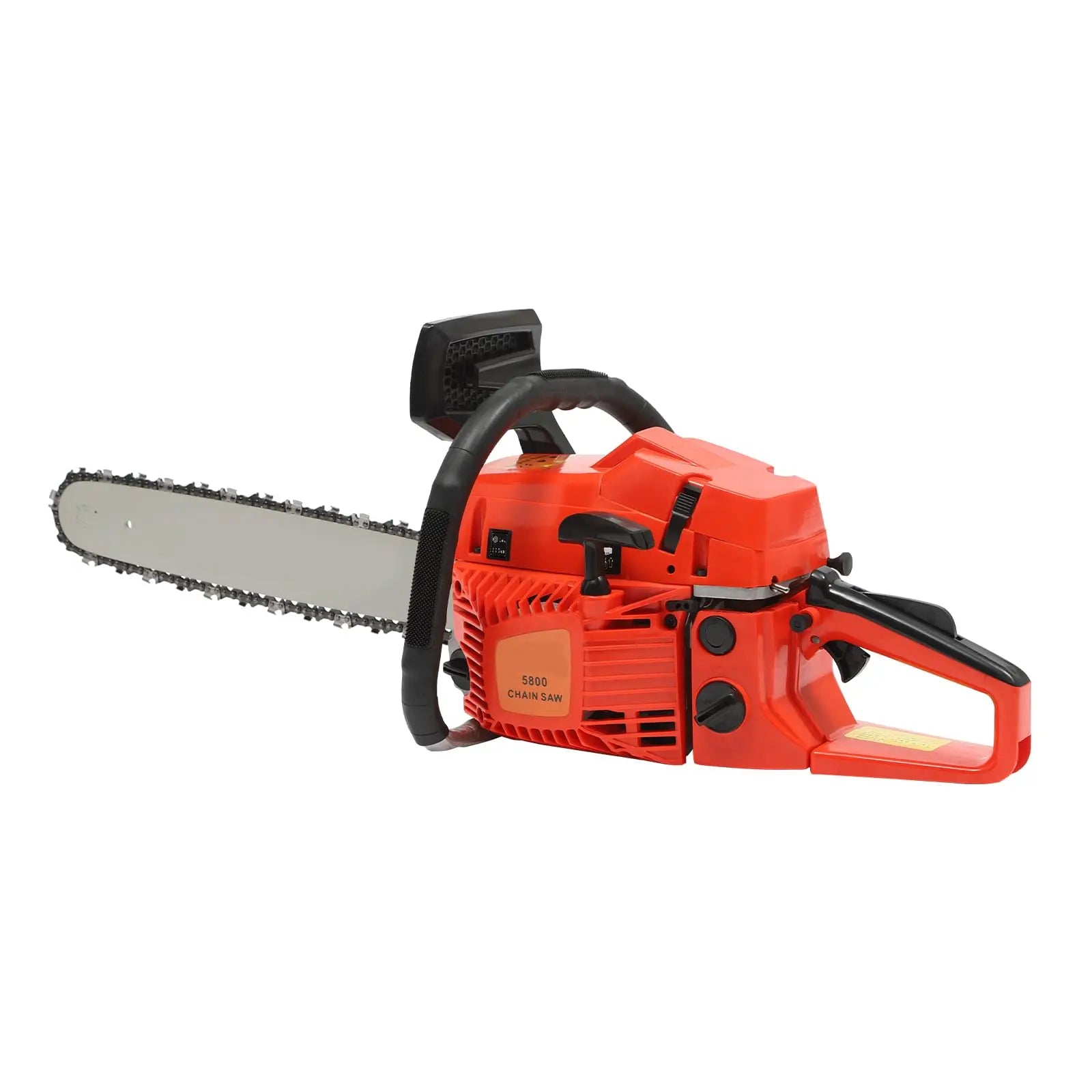 58CC 2-Stroke 20” Chainsaw, Portable Gas Powered Chain saws, Handed Petrol Woodcutting Saw Gasoline Chain Saw for Cutting Tree W