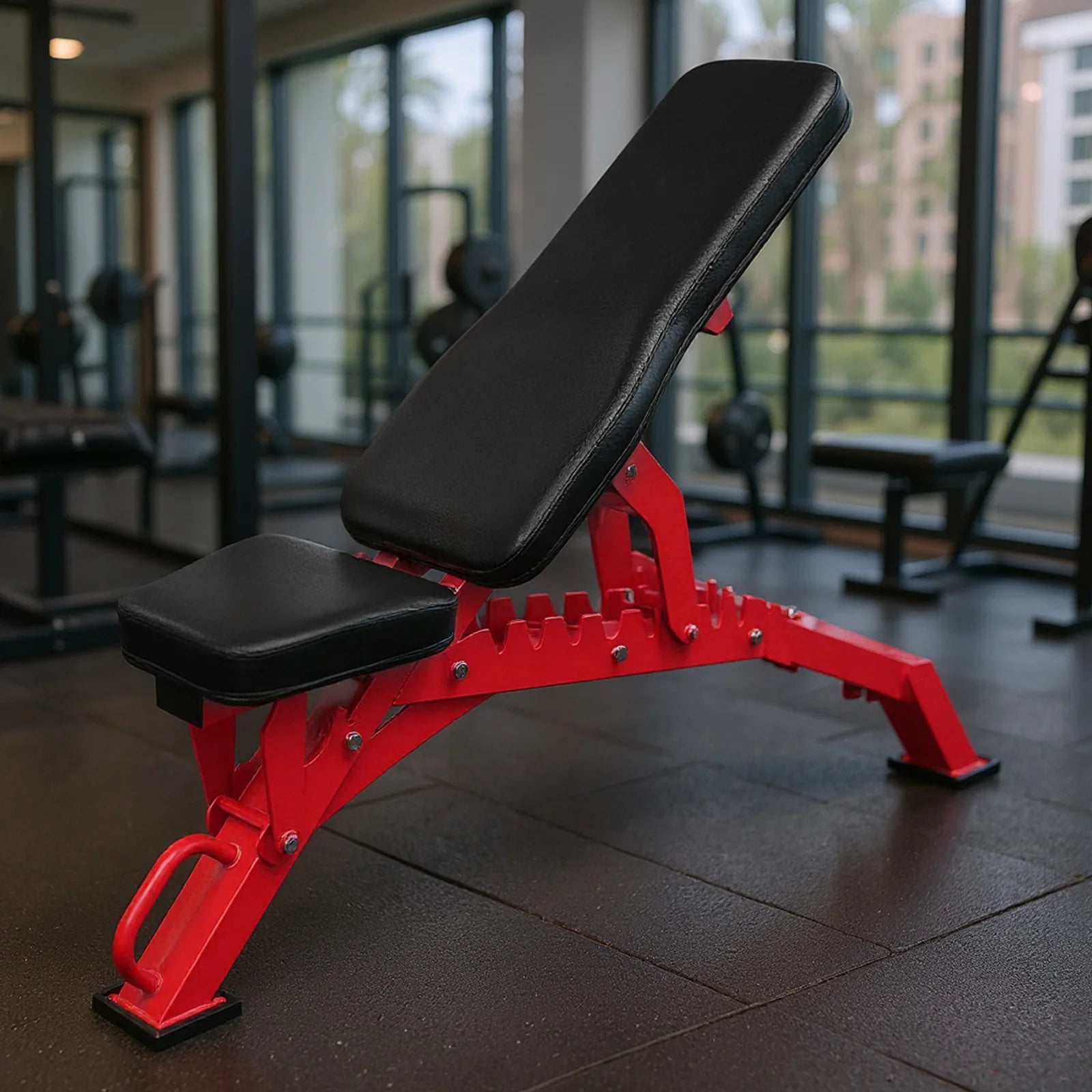 Weight Bench Adjustable Workout Bench Fitness Equipment for Garage and Home Gym Workouts