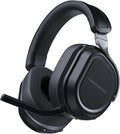 Wireless Gaming Headset for PS5, PS4, PC, Mobile – 60mm Drivers, AI Noise-Cancelling Mic, Bluetooth, 80-Hr Battery