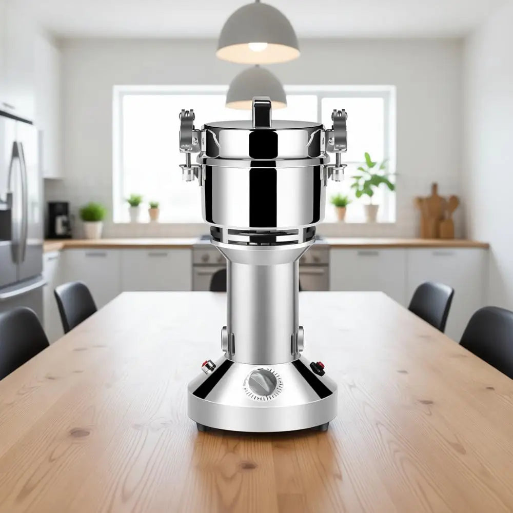 300g High Speed Food Grain Mill Stainless Steel Seeds Flour Nut Pill Wheat Corn Herbs Spices & Seasonings Dry Grinder Electric M