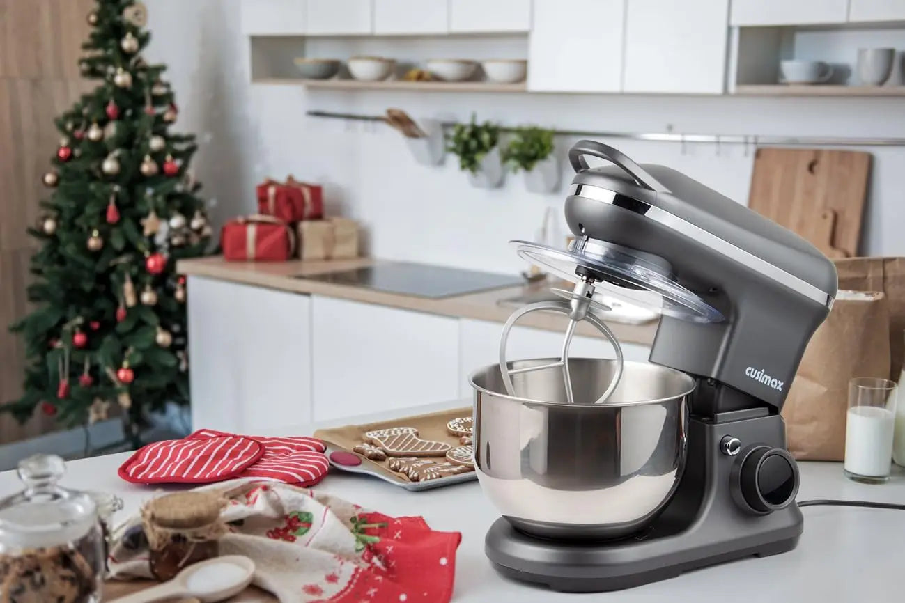 Digital Stand Mixer with Timer, 8 Speeds, 5-Quart Capacity, Tilt-Head Design for Easy Baking