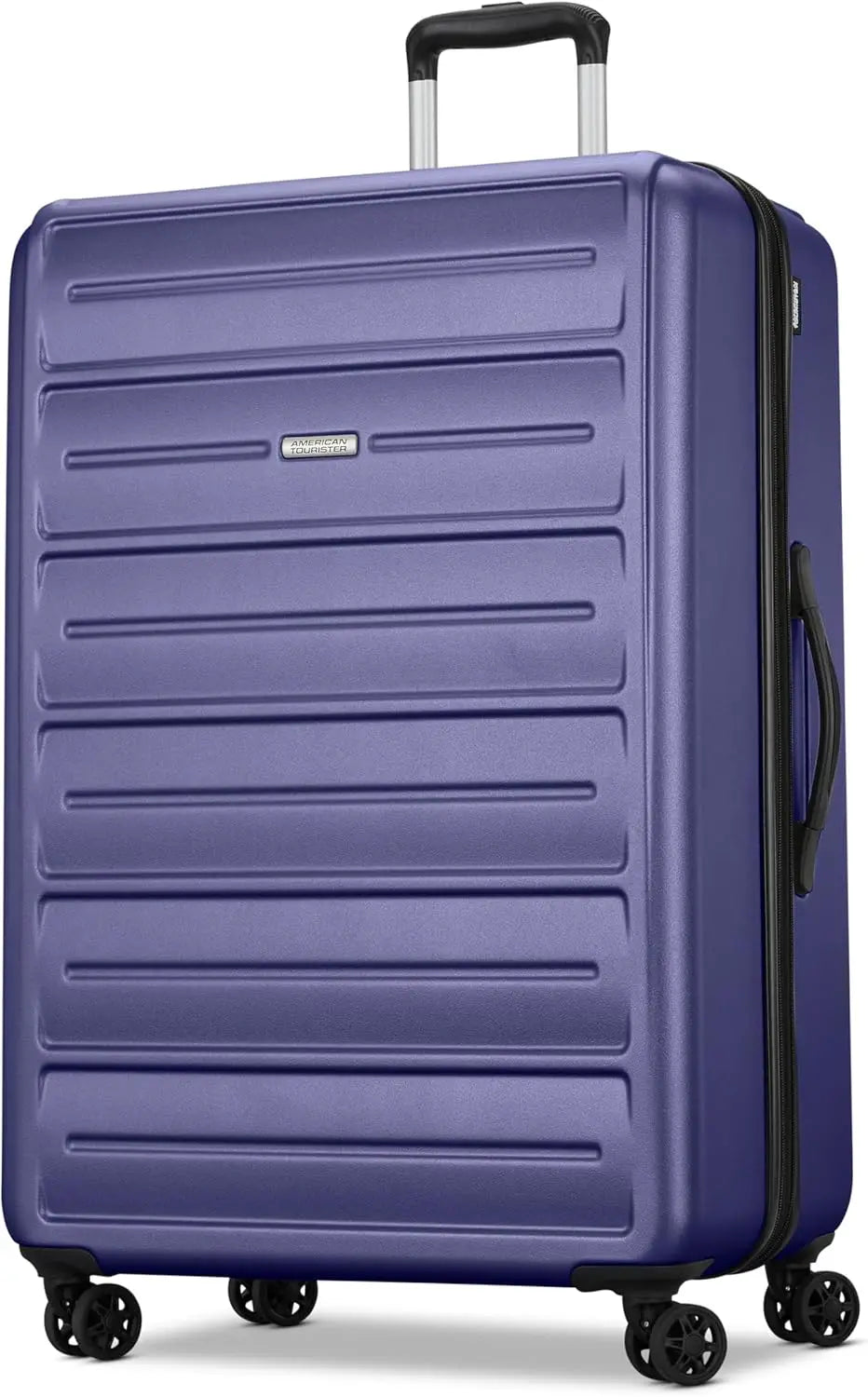 3-Piece Hardshell Luggage Set with 360° Spinner Wheels - Expandable Suitcases for Extended Travel - Dusk Purple
