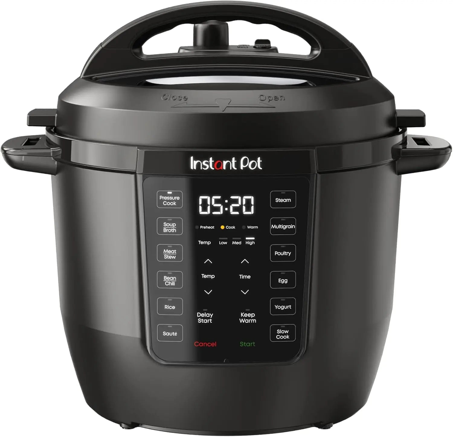 6QT 7-in-1 Multi-Cooker: Pressure Cook, Slow Cook, Sauté, Steam, Rice Maker & Warmer