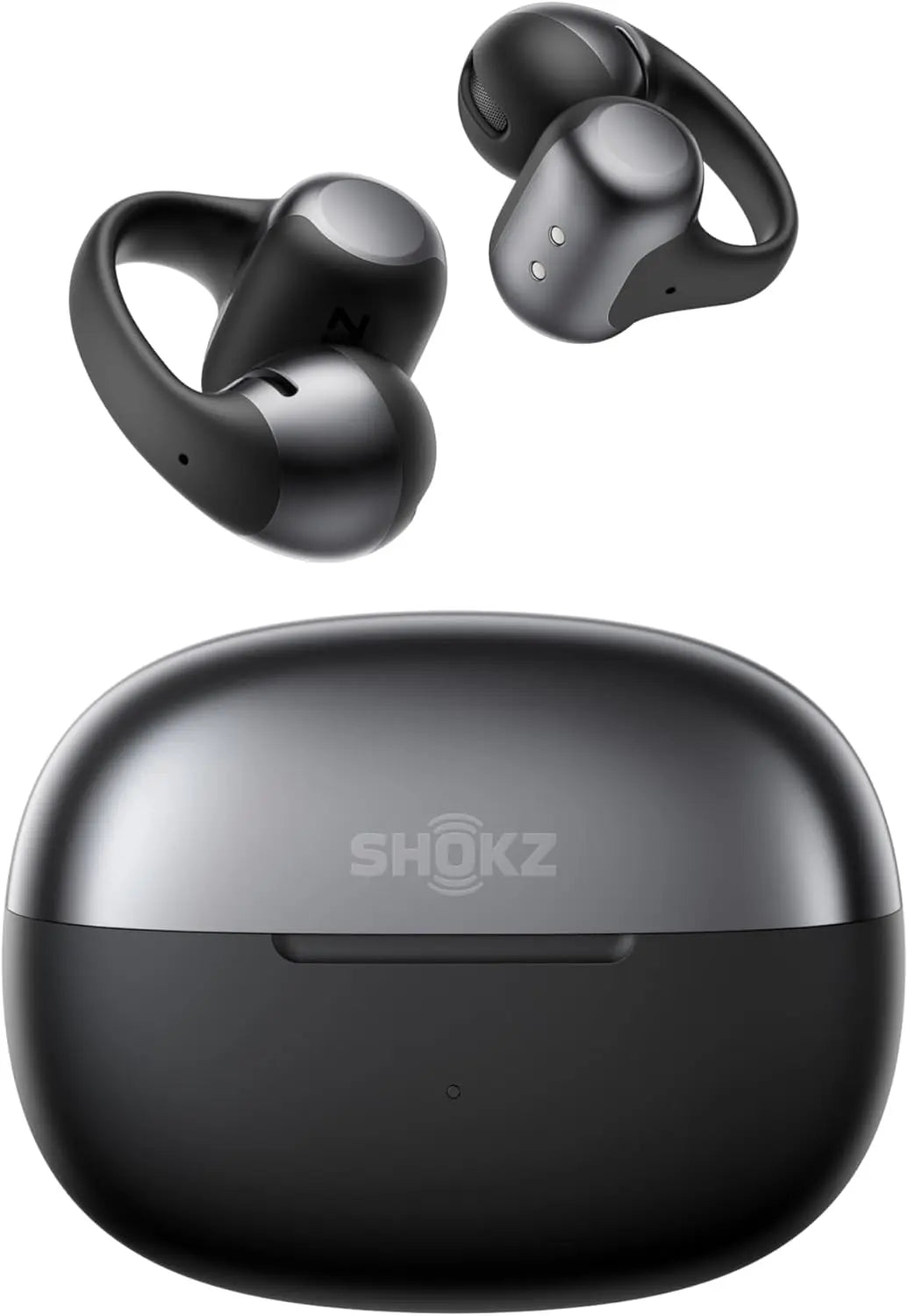 Open-Ear Clip-On Wireless Earbuds with Dolby Audio, 40-Hour Playtime, Water Resistant, Fast Charging