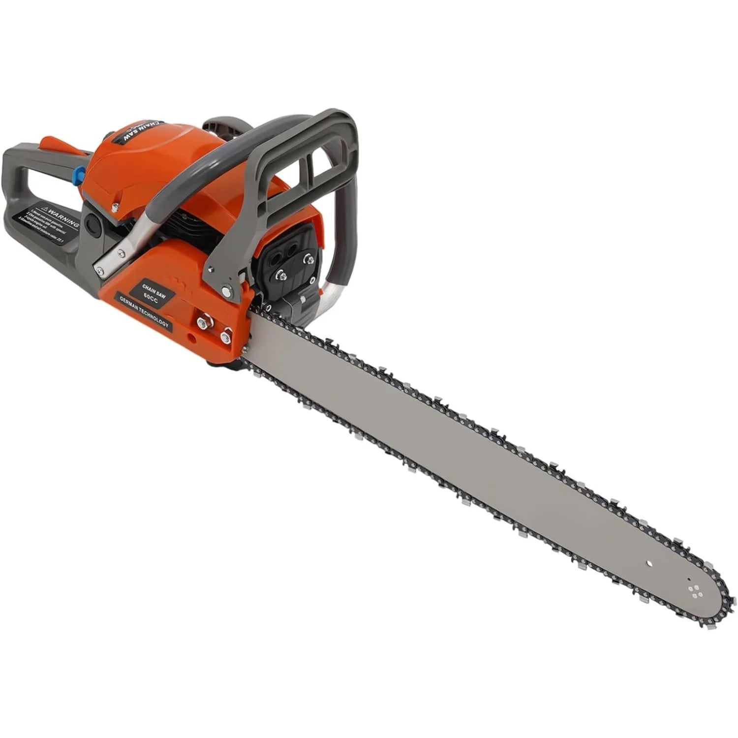 60cc Gas  Powered Chainsaws, 22 Inch Bar Power Chain Saws, 2-Stroke Handed Petrol Gasoline Chain Saw for Cutting Wood Garden